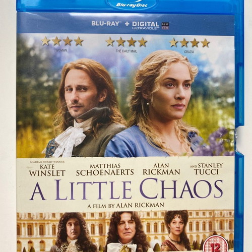 Blu-ray A Little Chaos used with English subtitles