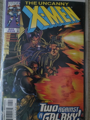 Uncanny X-Men #358 Marvel comic book, 1998