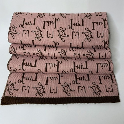 Liu Jo scarf used, brown and pink