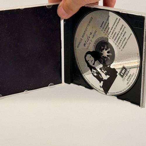 Volpe D' Amore CD used by Thanos Mikroutsikos and Milva