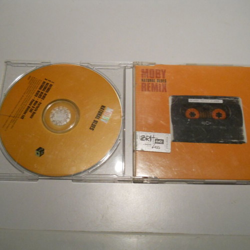 Moby Natural Blues CD single used, electronic
