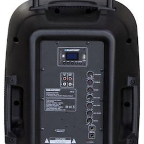 Blaupunkt Karaoke PA12 used 650w suitcase speaker with microphone