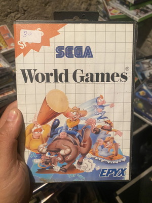 Sega Master System World Games like new