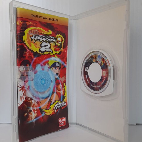 Naruto Ultimate Ninja Heroes 2 PSP game like new, English version with manual