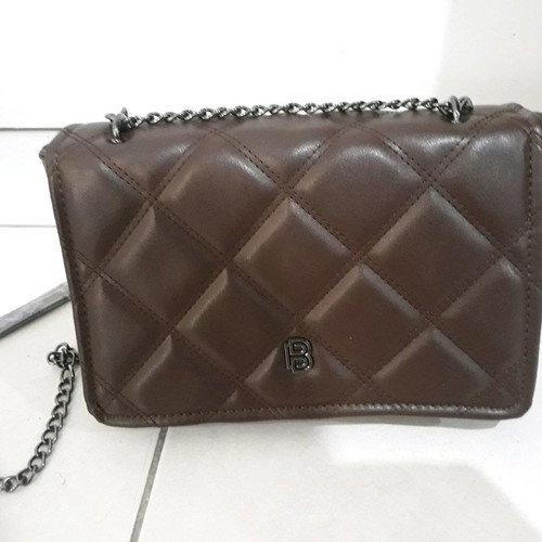 Bag to Bag women's bag new brown with chain