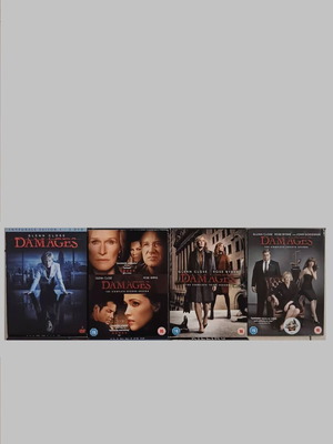 Damages Season 1-4 DVD new, no Greek subtitles