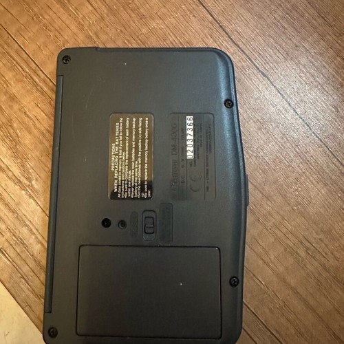 Canon vintage organizer like new, needs batteries