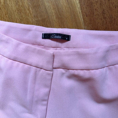 Pink low-rise pants M like new