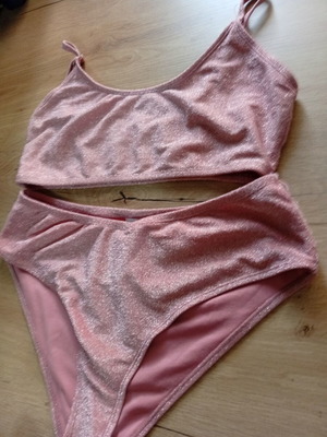 Sinsay women's bikini XL pink new
