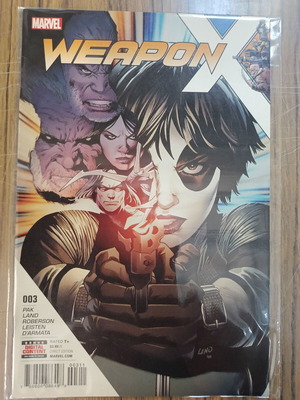 Weapon X Marvel Comics 2017 used, foreign language