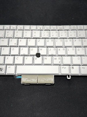 HP EliteBook 2740/2740p Silver W/Point stick πληκτρολόγιο laptop μεταχειρισμένο, Model V108630AK1