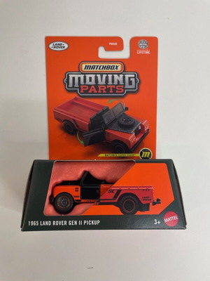 Matchbox 1965 Land Rover Gen II Pickup new sealed