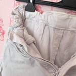 Denim shorts white used in good condition