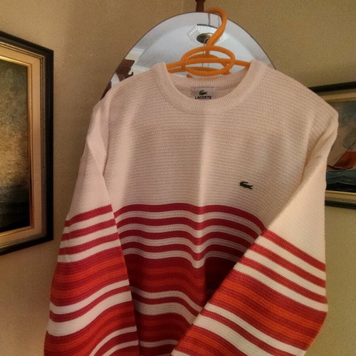 Lacoste men's sweater XL 100% cotton like new