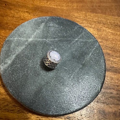 Silver symbol for bracelet like new used
