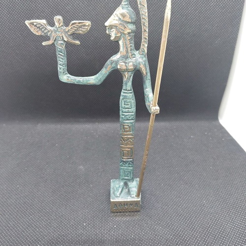 Bronze Athena statue handmade new