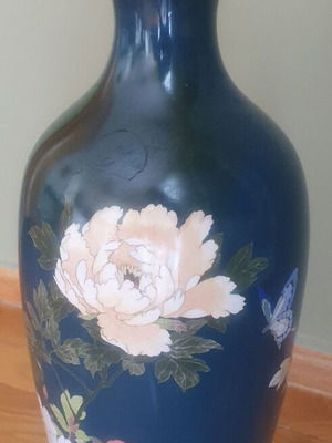 Chinese Cloisonné Vase used, antique