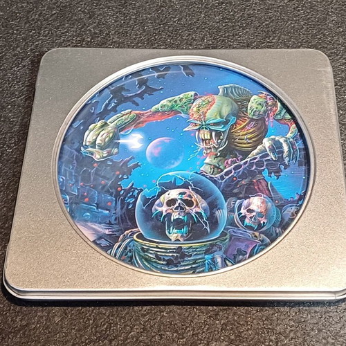 Iron Maiden The Final Frontier CD used, limited Mission edition in tin case