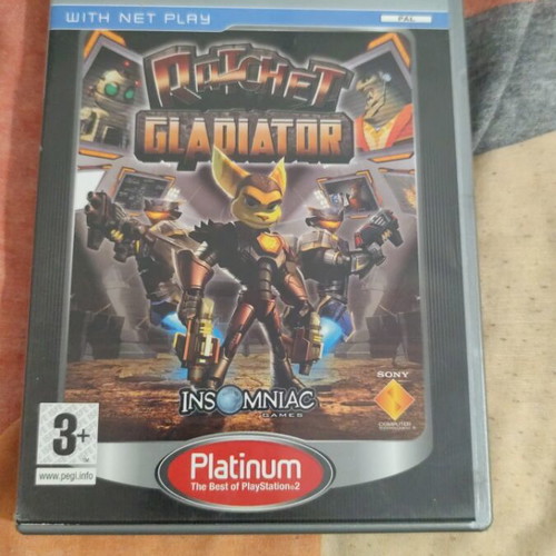 PlayStation 2 Ratchet Gladiator Platinum in very good condition