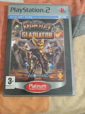 PlayStation 2 Ratchet Gladiator Platinum in very good condition