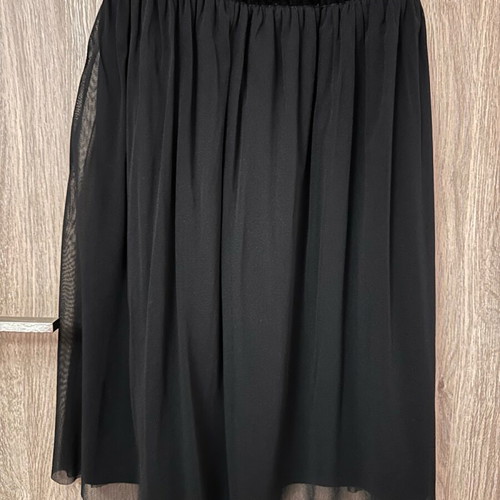 Rinascimento black evening dress like new with velvet belt