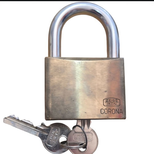 Corona brass padlock 60 mm new