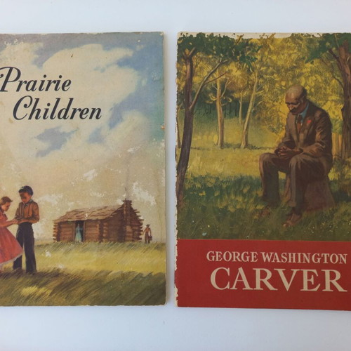 Children's books used, pack of 6 old English 1942-1950