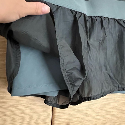 H&M athletic shorts used, gray, size XS 34