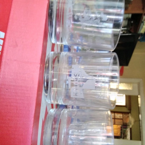 Collectible whiskey glasses new, unused
