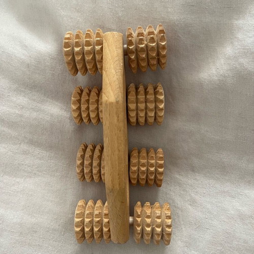 Wooden massage and maderotherapy tool like new