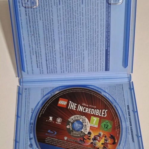 Lego The Incredibles PS4 game used