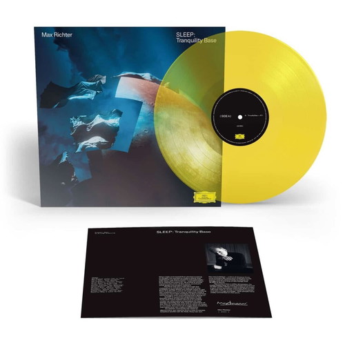 Max Richter Sleep: Tranquility Base yellow vinyl LP, new