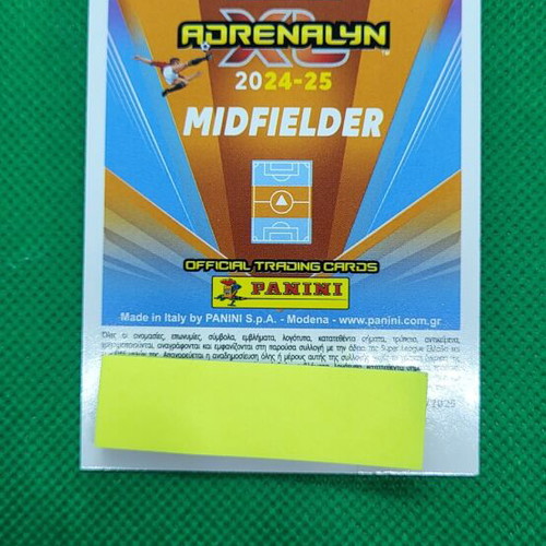 Meité PAOK Energy Limited Edition Panini Greek Superleague 24-25 card new