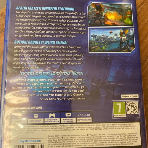Ratchet and Clank PS4 game