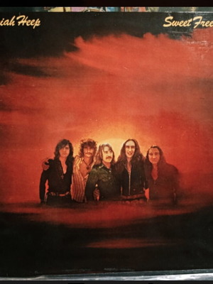 Sweet Freedom Uriah Heep vinyl LP album 1973 like new