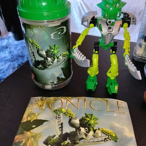 Bionicle Lego Technic collectible figures used, large pack (2001-2004)