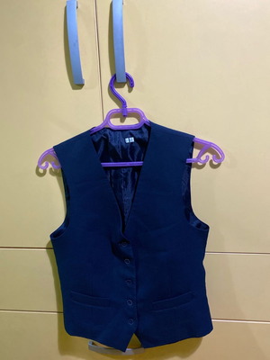 Dark blue vest used, size S-M