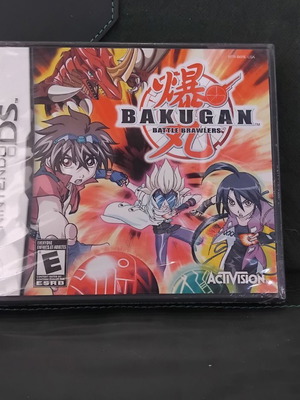 Bakugan Battle Brawlers Nintendo DS game sealed
