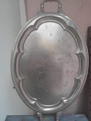 Vintage large serving tray