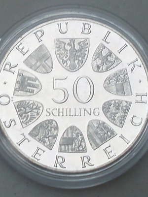 50 Ασήμενια Schilling Austrian Broadcasting μεταχειρισμένο
