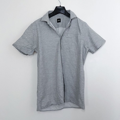 ASOS Grey Short Sleeve Shirt Medium like new