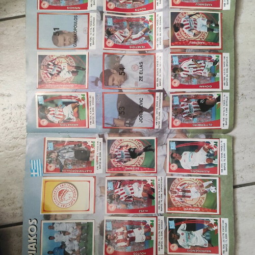Stickers Europe's champions used sticker album