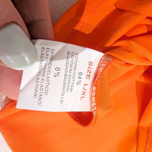 Porta Fortuna Orange Crop Top like new, M/L size