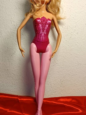 Barbie doll used