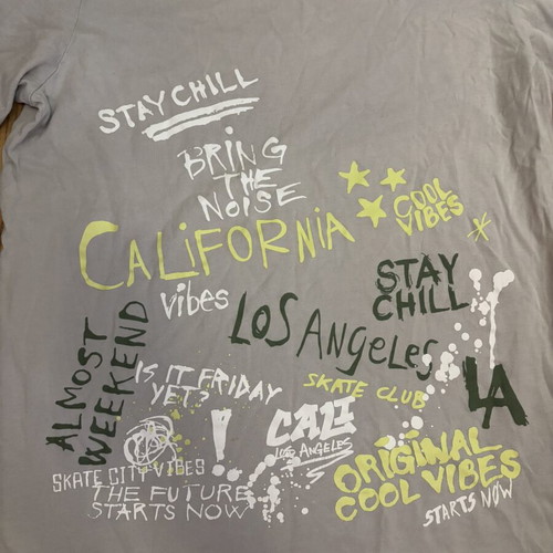 H&M Grey Graffiti T-Shirt like new, size 170 cm, teen