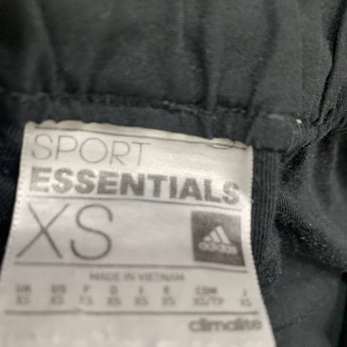 Adidas unisex tracksuit pants black, lightly used
