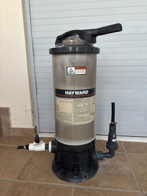 Hayward Chlorine Tablet Feeder C-500CF used, 7kg capacity