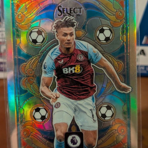 Panini Select Premier League 2023-24 Ollie Watkins Stained Glass card like new