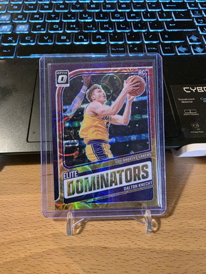 Dalton Knecht 2024 Panini NBA Donruss Optic Elite Dominators card 78/99 like new