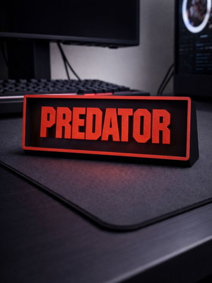 Predator Logo 3D printed διακοσμητικό καινούργιο